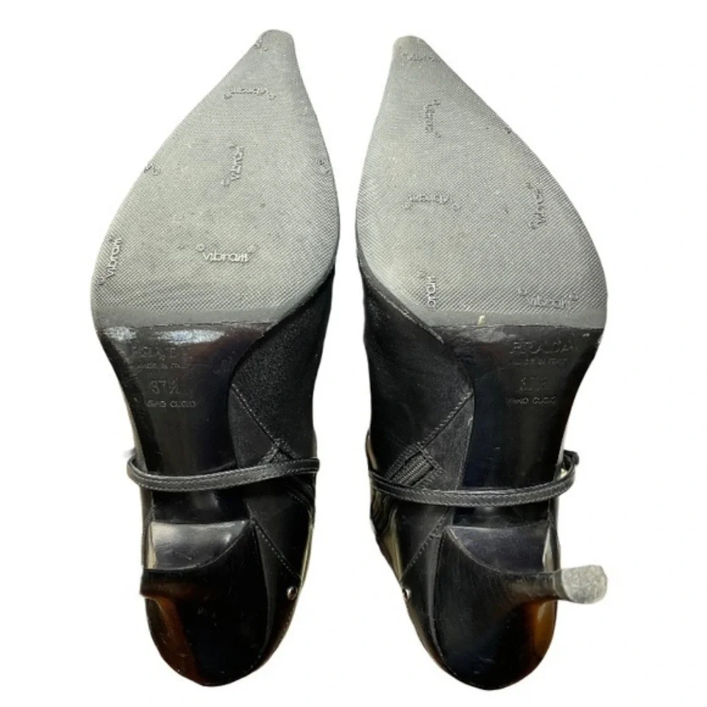 Prada Black Western Ankle booties EUC size… - Picture 7 of 11